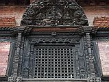 Kathmandu Bhaktapur 03-2 Bhaktapur Durbar Square Palace Of 55 Windows Close Up Here is a close up of one of the 55 beautifully carved windows in the Palace of 55 Windows in Bhaktapur�s Durbar Square.